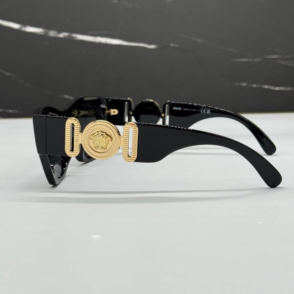 NEW MOD 4479U GB1/87 VERSACE BLACK SQUARE VE4479U GB187 WOMEN SUNGLASSES